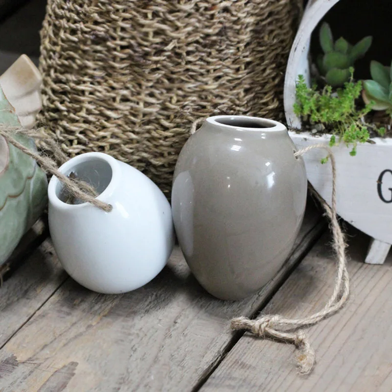 Ceramic hanging vase04