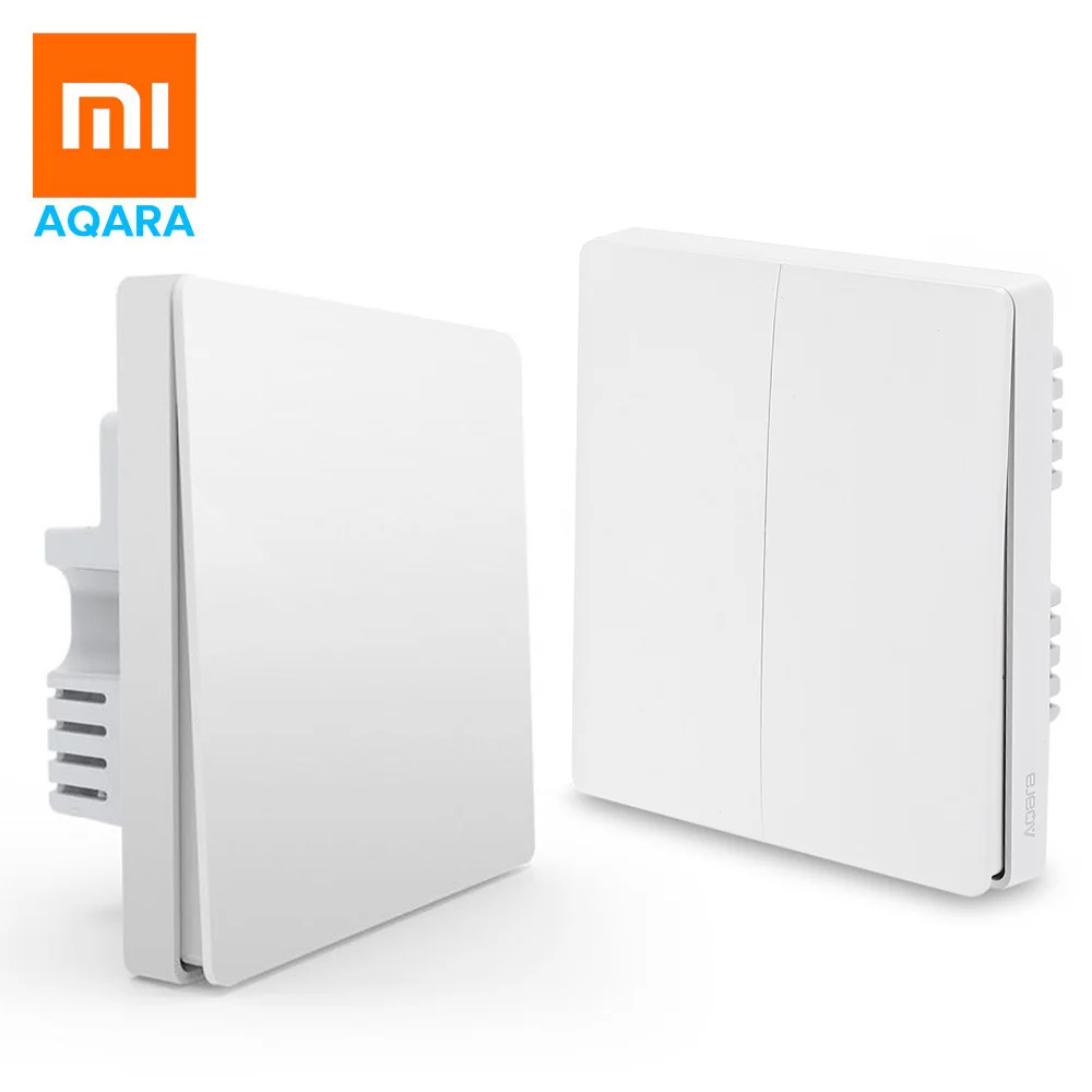 

Original Smart Home Aqara Wall Switch Wireless Switch Smart Light Control ZigBee Remote Control by Smartphone APP