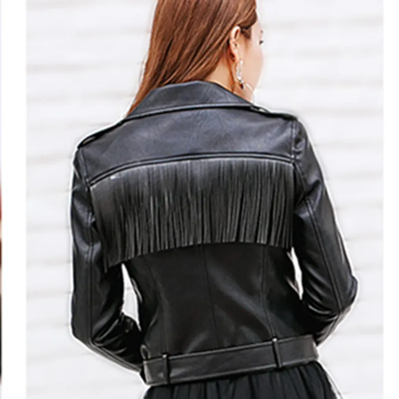 Gamme Haut Taille Automne Black Gland Cuir Personnalisation Femmes Grande En Pu Vestes Manteau Nouvelle Unique De Veste Moto Marques 2019 7a8wqv7