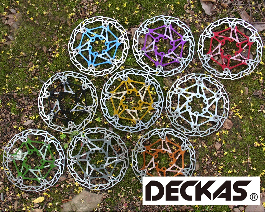 Сверхлегкий дисковый тормоз DECKAS 6 дюймов 160 мм болтов ротора запчасти для горного