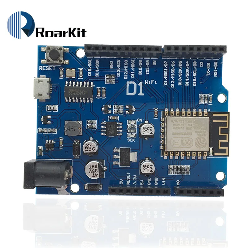 Умная электроника 12E WeMos D1 Wi Fi на базе uno ESP8266 щит для arduino совместимый с IDE|shield for
