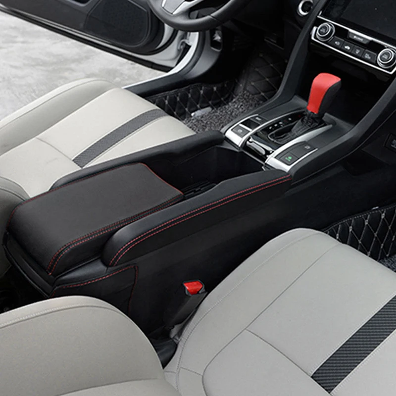 Черная накладка на подлокотник для Honda Civic защита 3 шт.-18- 16-18