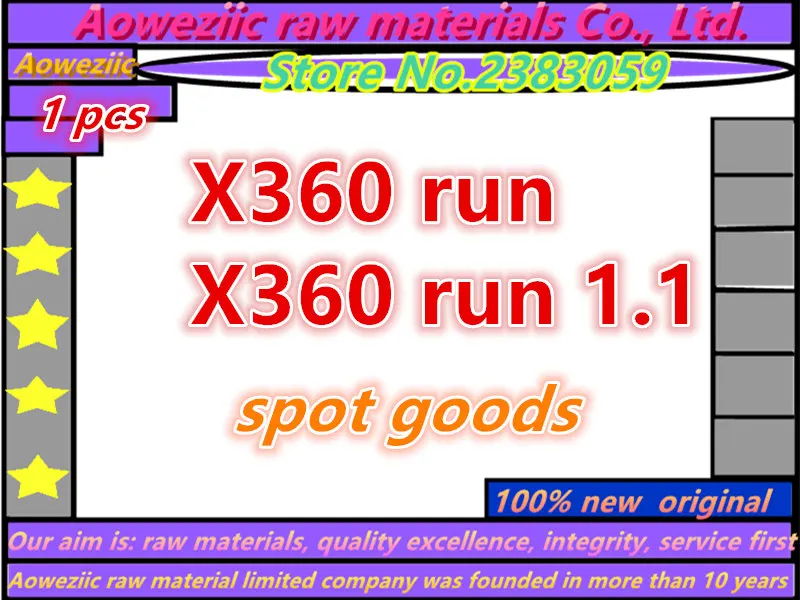 

Free Delivery 1pcs X360 run X360run X360RUN Pulse IC 96M Crystal / X360run1.1 X360run 1.1 X360RUN V1.1 Pulse IC Self-Made Chip