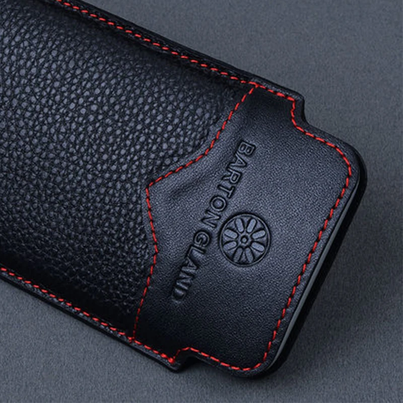 Original Phone Pouch for iPhone XS Case Genuine Leather Cases Bag Cover for Fundas Apple iPhone XR XS Max Sleeve Coque