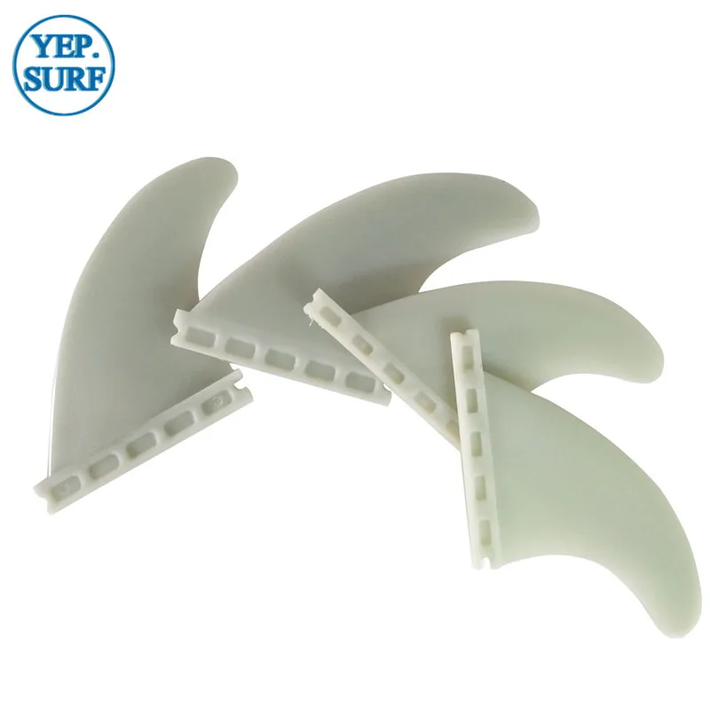 

Hight Quality Fins Plastic Future surf Fins G5+GX Light green/Black color Fin 4pcs