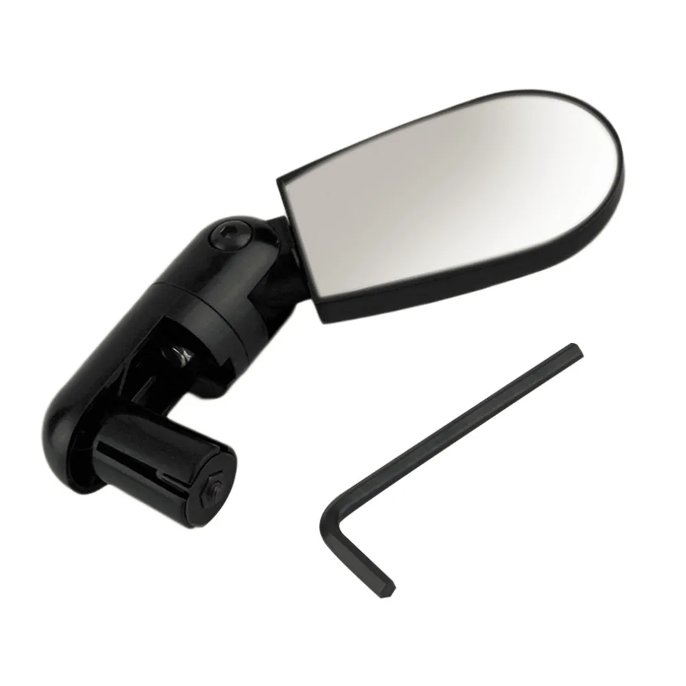New Mini Rotate Flexible Bike Bicycle Cycling Rearview Handlebar Mirror free shipping
