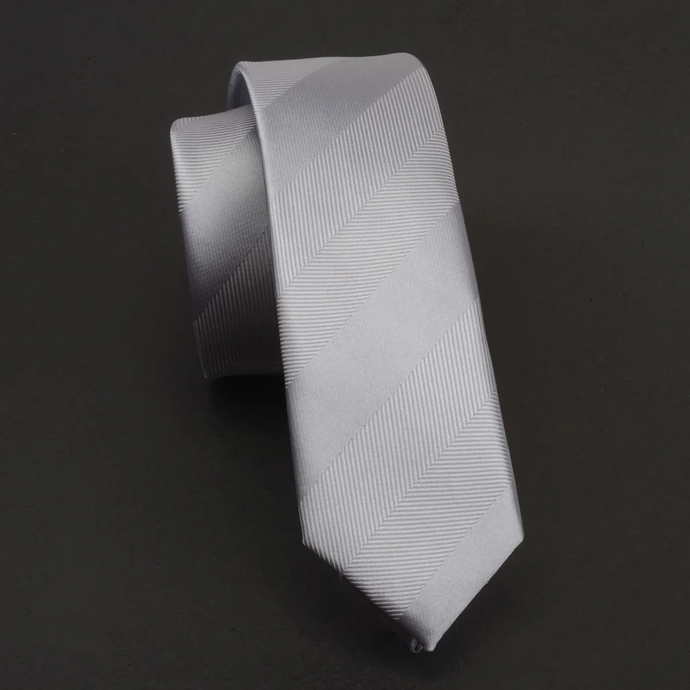 Neck tie GUSLESON men tie 5cm skinny ties luxury waterproof striped plaid neckties jacquard man's wedding dress slim tie