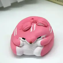 Милый мягкий каваи сжимает красочные Моделирование игрушечный хомяк медленно поднимающиеся животные для снятия стресс беспокойство дома 4 цвета
