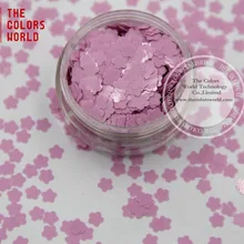 Tch307 4.0 мм Размеры растворителям Коврики Цвета форма цветка блеск для лака для ногтей, дизайн ногтей или другие украшения DIY