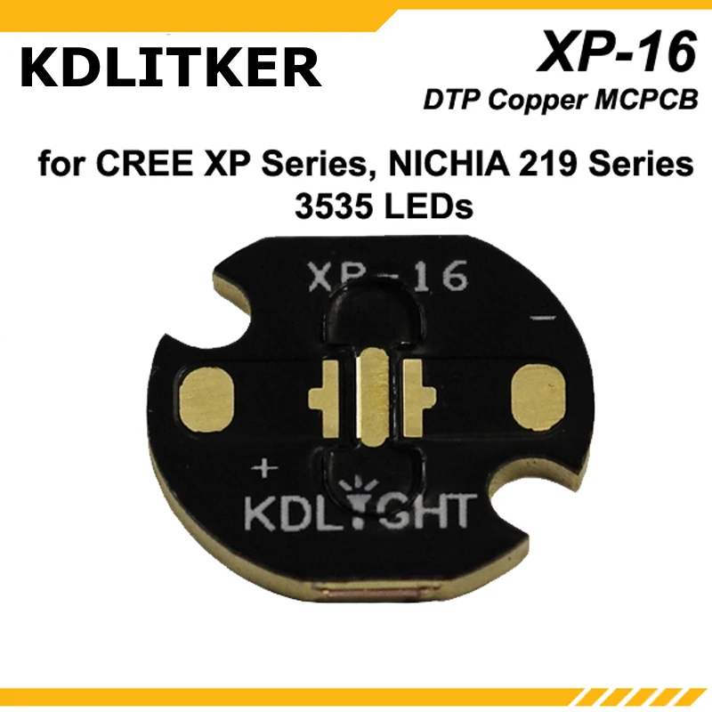 Kdlitker DTP Медь MCPCB для CREE XM Серии/XHP50/3535/5050/7070 светодиодов(5 шт