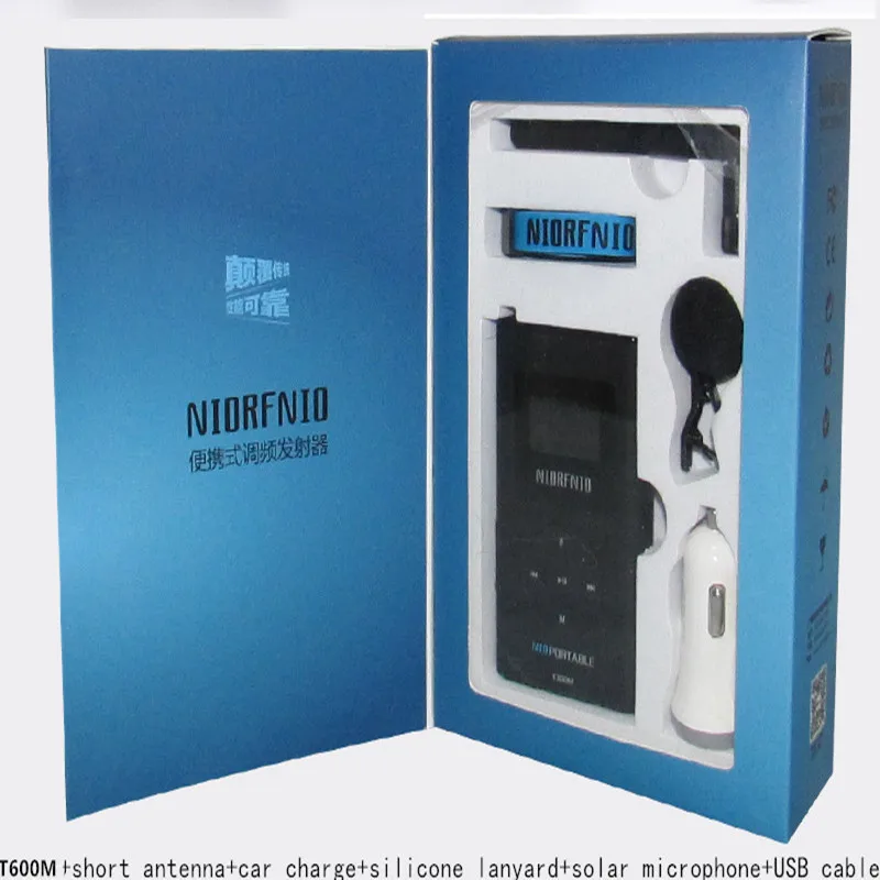 

0.6W Portable Mini Power FM Radio Broadcasting Equipment 76MHz to 108MHz Adjustable