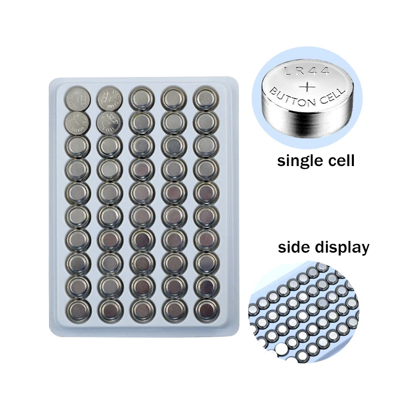 50 шт. AG13 LR44 357A S76E G13 LR1154 батарея таблеточного типа 1,55 в щелочные 22 монета батареи