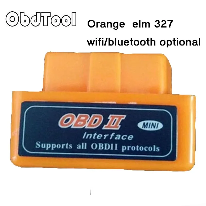 

Orange ELM327 Wifi v1.5 OBD 2 II Car Diagnostic Tool OBD2 Scanner Interface Support android IOS obd ELM327 Wifi elm327 bluetooth