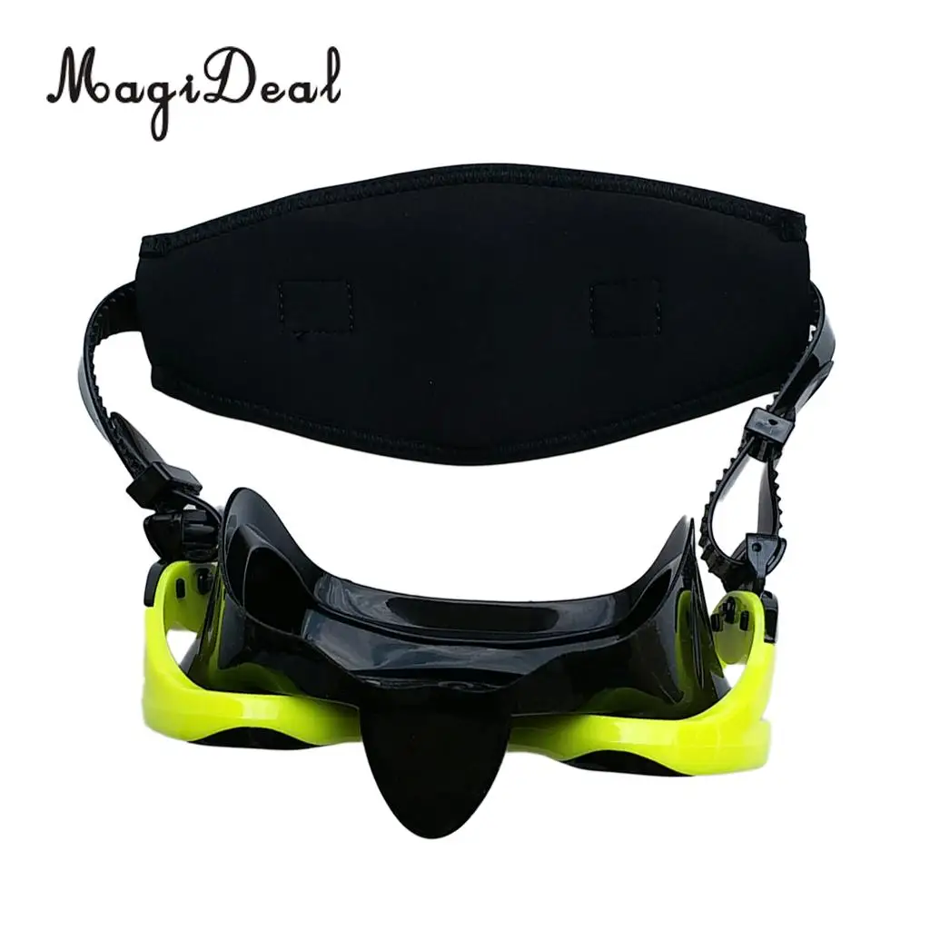 MagiDeal Comfort Neoprene Padded Underwater Scuba Diving Free Dive Snorkel Swim Mask Strap Cover Hair Wrap Replacement 