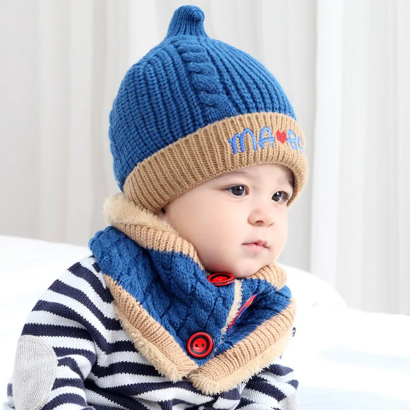 MAINEOUTH 1 Set Autumn Winter Baby Kids Child Newborns Infant Warm Hat