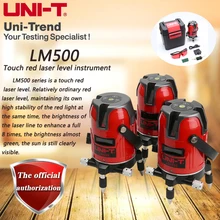 UNI-T LM520 LM530 LM550 сенсорный экран для красный лазерный прибор для измерения уровня 2/3/5 линия поперечной разметки инструмент