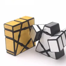 Новое поступление YJ 1x1x1 куб скоростной куб профессиональный треугольной формы твист Развивающие игрушки для детей Прямая в