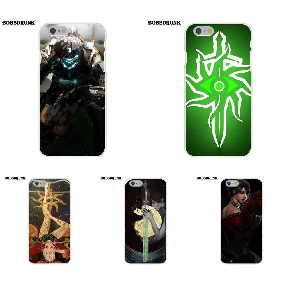 

EJGROUP For Apple iPhone X 8 7 6S 6 SE 5C 5S 5 4S 4 Plus Soft TPU Fashion Phone Case Dragon Age Inquisition