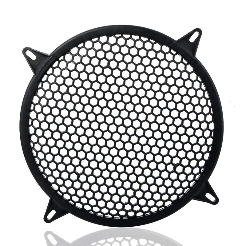 

1PCS Auto Speaker Parts Car Audio Sun Woofer Grille Black Waffle Grill Cover Guard Protector Grille 6Inch 8Inch 10Inch 12Inch