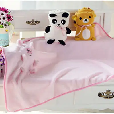 Милое детское одеяльце для сна из кораллового флиса с животными, Пеленальное полотенце для новорожденных