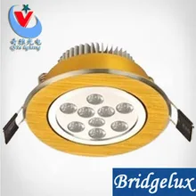 20 шт./партия 21 Вт Светодиодный прожектор для помещений теплый свет или белый свет потолочный светильник