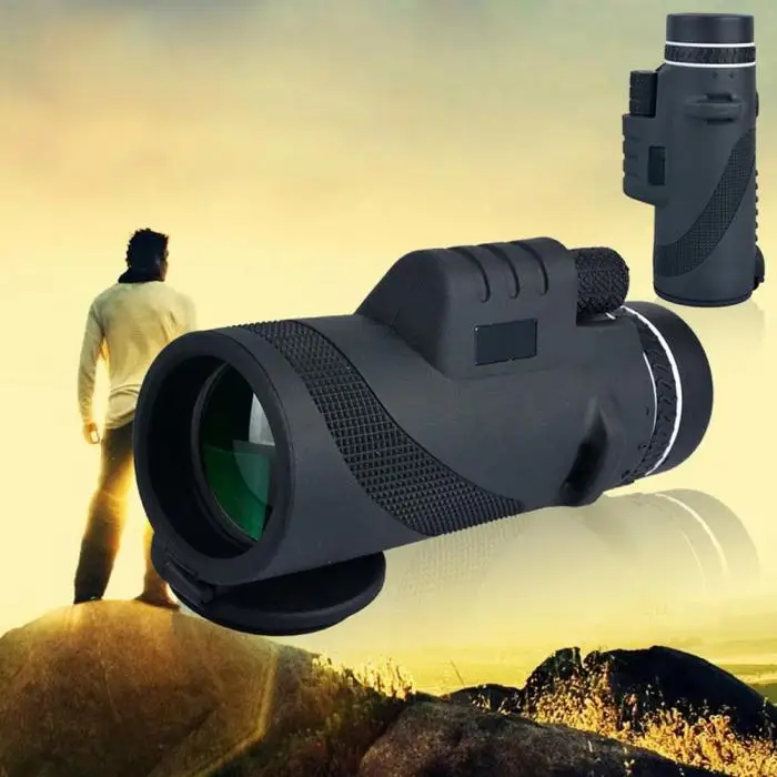 Compacto de Alta Potência para Viagens Esportes ao ar Telescópio Monocular Prisma Escopo Livre Fk88 40x 4 Ferram. atividade ar livre