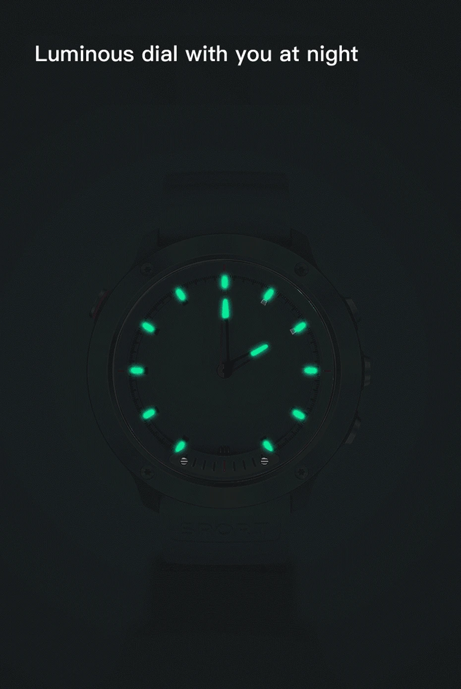 COLMI M5 Transparent Screen Smart Watch Men IP68 Waterproof Heart Rate Monitor Stainless Steel Clock Smartwatch For IOS Android 05