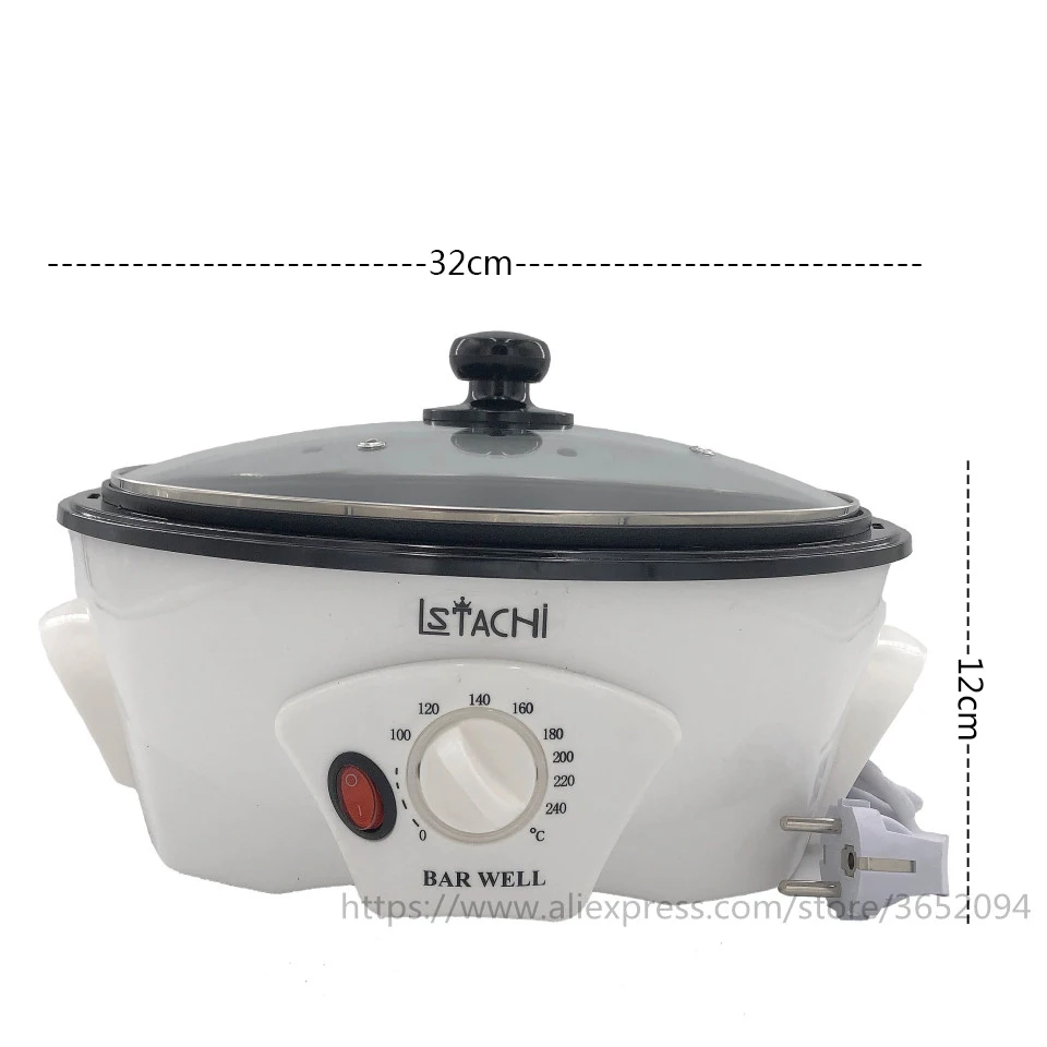 LSTACHi Coffee Roaster 220V Electric PP Material Coffee Roasting Machine Automatic Household Cafes Coffee Bean Roaster Machines (6)
