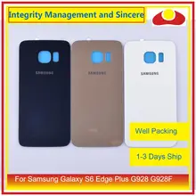 Originele Voor Samsung Galaxy S6 Rand Plus G928 G928F Behuizing Batterij Deur Achter Back Glas Cover Case Chassis Shell Vervanging