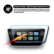 RUIYA 9H tempered glass screen protective film for Skoda superb commercial Columbus style 9.2inch car navigation touch screen