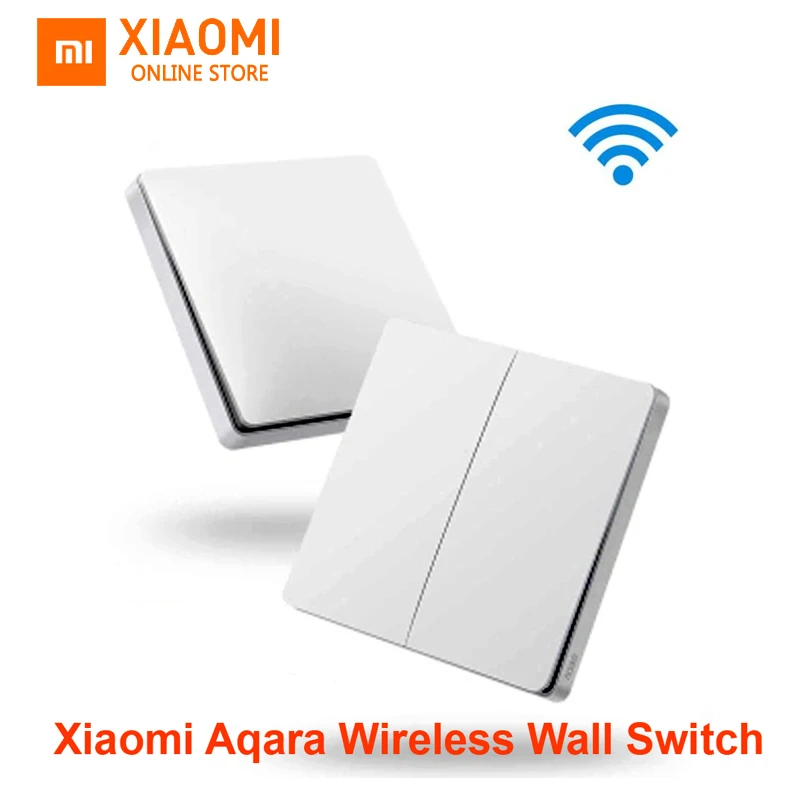 

Xiaomi Aqara Wireless Smart Switch Light Remote Control ZiGBee wifi Wireless Key Wall Switch work with Mijia Mi Home APP