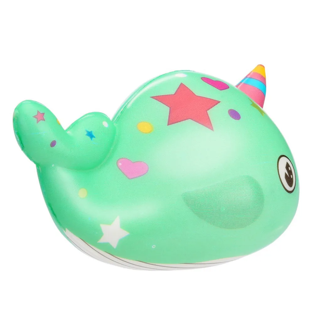 Squishies игрушка Kawaii Narwhal замедлить рост крем Ароматические снятие стресса игрушечные лошадки подарки JAN10