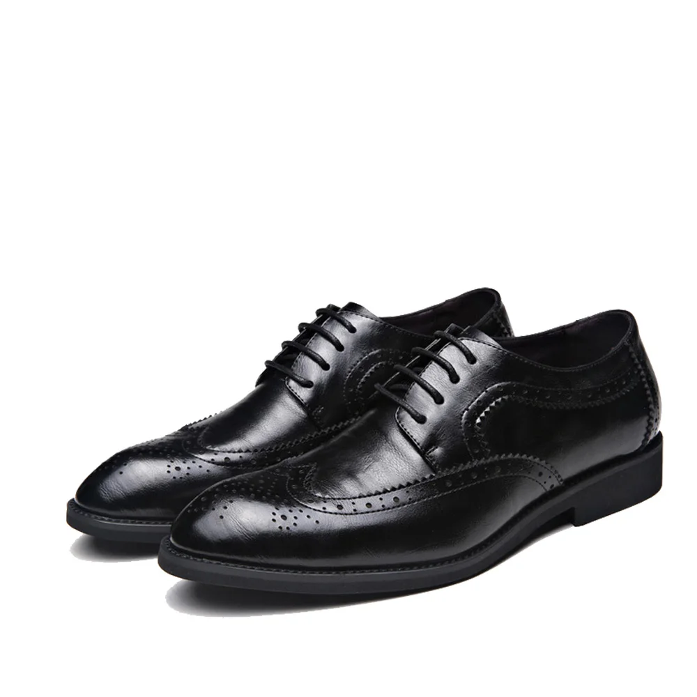 Мужские туфли оксфорды с острым носком размеры 38 48|shoes brand|shoes highshoes high quality |