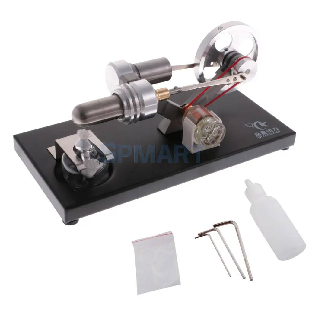 

Stirling Engine Car Model Stirling Motor Model Educational Toy Kits QX-FD-05-M