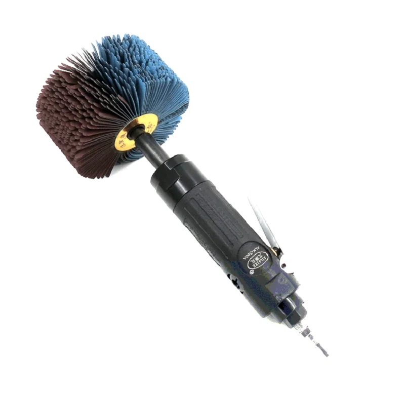 New 1Pcs Air Polisher use Emery Abrasive Brush Sanding Wheel for