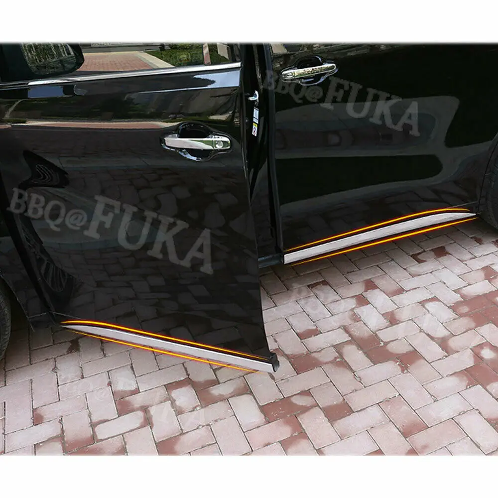 Крышка боковой двери автомобиля из АБС пластика отделка украшение для Toyota Vellfire