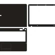 Ноутбук углеродного волокна виниловая кожа наклейки чехол для samsung NP370R5E NP470R5E NP450R5V NP450R5U NP510R5E 15,6"