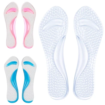 

1Pair Seven-point pa Orthopedic Arch Support Insole Silicone Gel Flatfoot Insoles Flat Orthopedic Feet Feet Care Tool Two-color