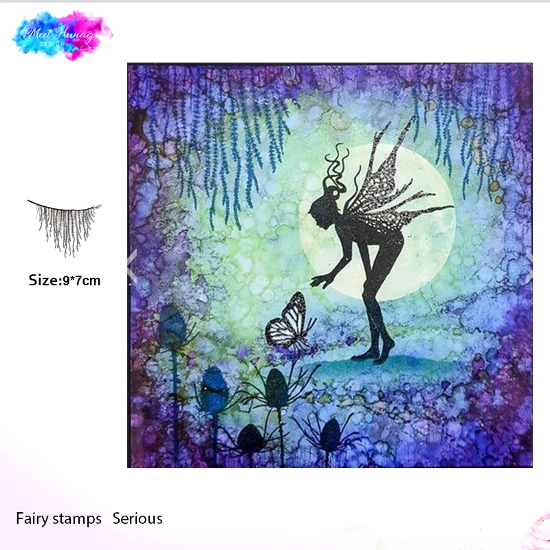 

fairy forest spruce Transparent Clear Silicone Stamp Seal for DIY scrapbooking photo album Decorative clear stamps