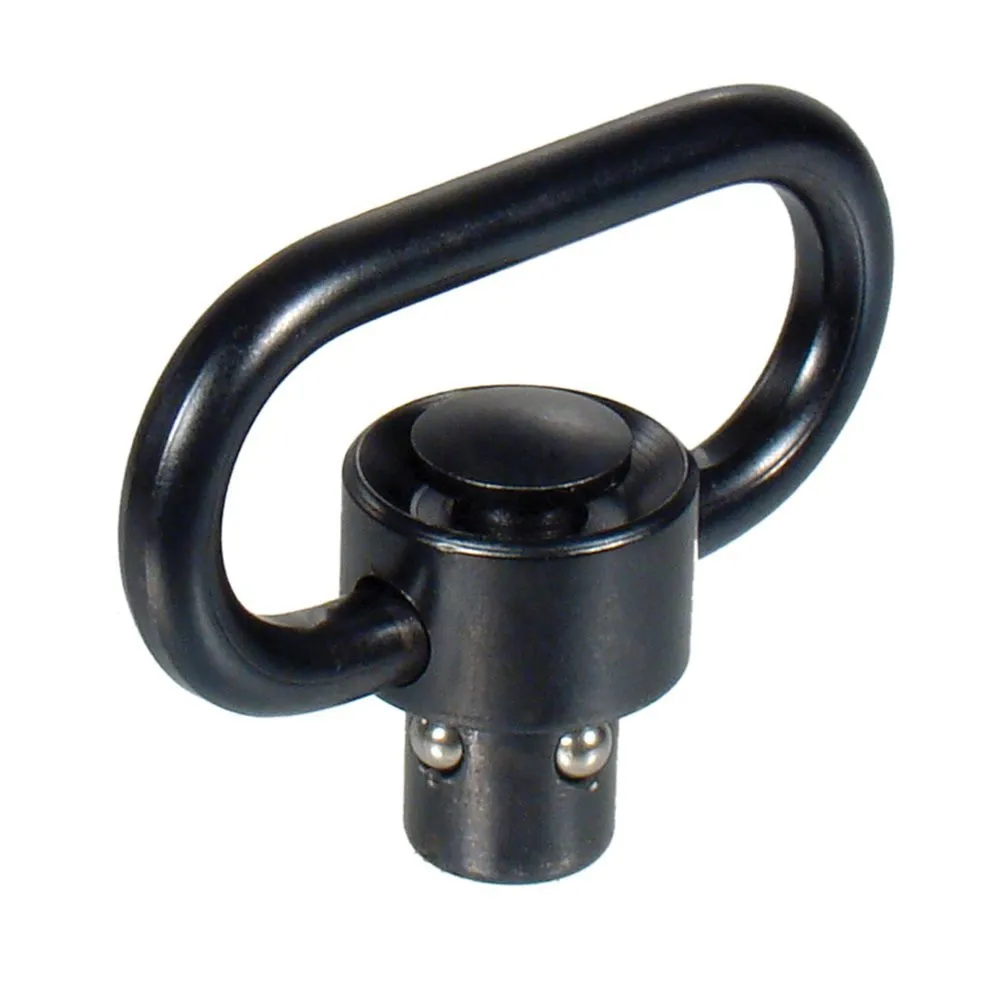 UTG Heavy Duty Push Button QD Sling Swivel, 1.25 Inch Loop(2pcs)in Hunting Gun Accessories from