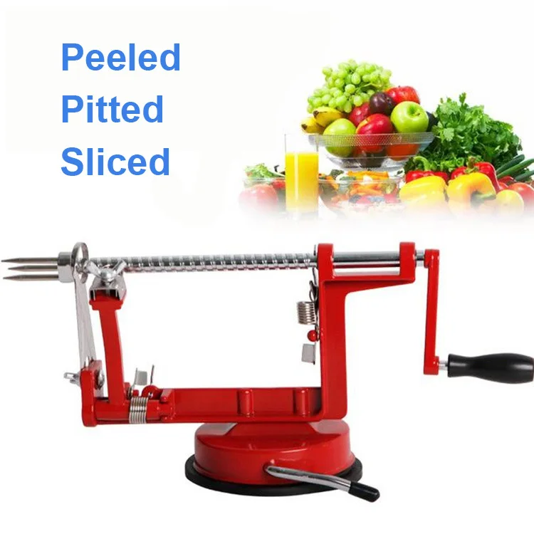 Y91 High Quality Competitive Price 3 In 1 Apple Peeler Fruit Slicing Stainless Steel Peeled font