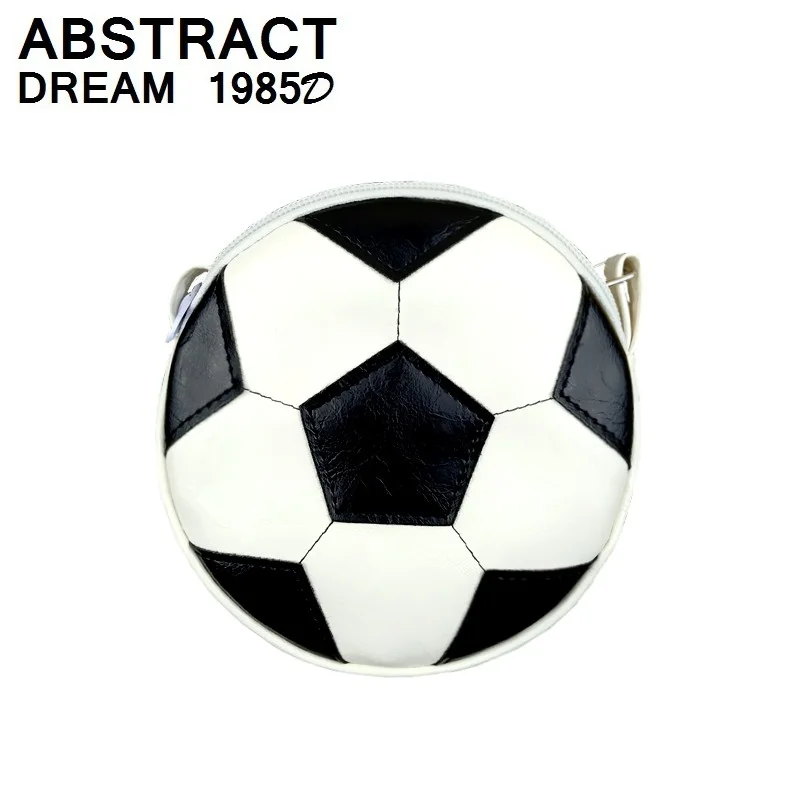 

designer women's Cartoon black Football purse brand fashion women small shoulder bag cute wallet leather Ladies messenger bags