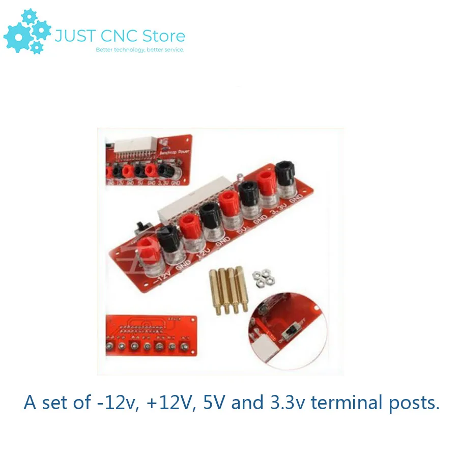 

24 pin ATX desktop power board old desktop power conversion 12v 5v 3.3v