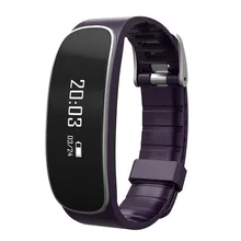 Умный Браслет Bluetooth 4.0 трекер Шагомер с сердечного ритма для iOS и Android Smart Band PK Xiaomi Mi band 2 ID107