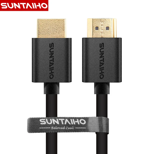 Suntaiho 9FT 1 М, 2 М, 3 М, 5 М, 10 М Высокая скорость Позолоченный разъем Между Мужчинами HDMI Кабель Версии 1.4 вт чистый Нейлон 1080 P 3D для HDTV XBOX PS3