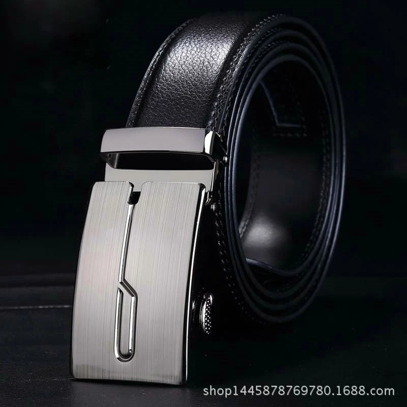 

Men Belts Fashion Men's Genuine Leather Belt Strap Designer Automatic Personality Belts Suit Trousers Belt
