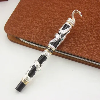 

JINHAO Snake Carved Rollerball pen luxury school Office Stationery writing pen