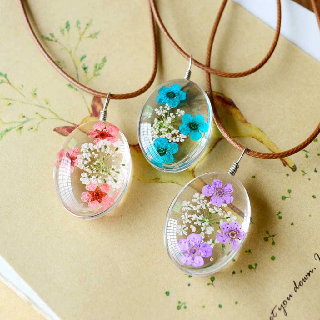 10 PCS Pressed Flowers Dried Flower Forget-me-not Floral Crafts Phone Case Pressed Flowers DIY Scrapbooking Album Frame Decor
