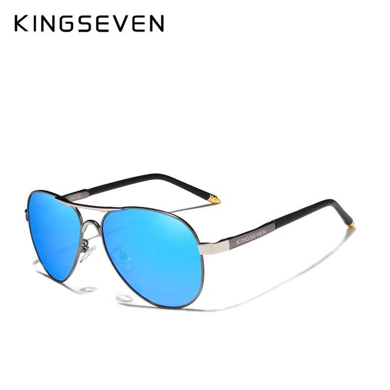 KINGSEVEN-Gafas De Sol Polarizadas Con Protección UV400 Para Hombre, Lent De Aluminio A La Moda, 2024 - AliExprs