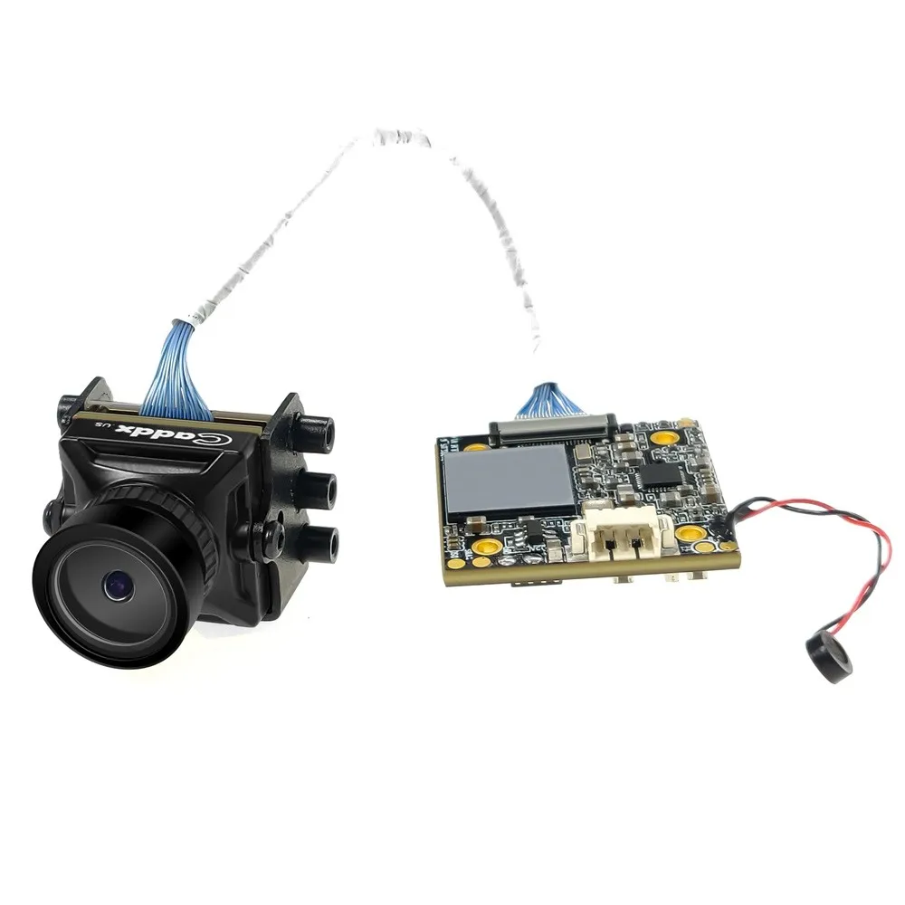

Caddx Turtle V2 1080p 60fps FOV 155 Degree Super WDR Mini HD FPV Camera OSD Mic for RC Drone